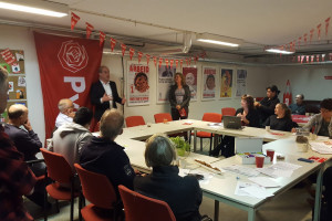 Diederik Samsom op bezoek in Eindhoven