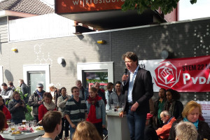 Terugblik Europese campagne aftrap PvdA in Woensel West
