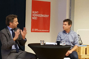 Verslag van ‘In gesprek met…’ minister van Financiën Jeroen Dijsselbloem